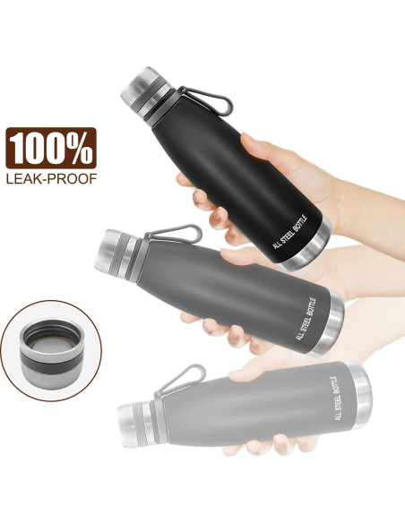 Termo Zalaxt de Acero Inoxidable 22oz A Prueba de Fugas