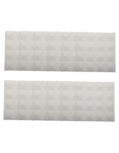 Paneles Acústicos ERINGOGO 12 Pcs 25x25x5cm Aislamiento Sonoro
