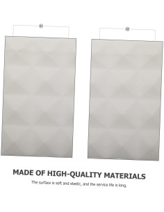 Paneles Acústicos ERINGOGO 12 Pcs 25x25x5cm Aislamiento Sonoro 2