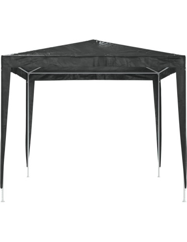 Carpa Plegable YELWHI 2.5m x 2.5m Antracita Resistente UV