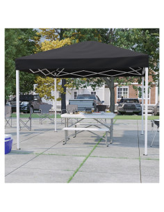 Carpa Instantánea Plegable EMMA + OLIVER 3x3m Resistente al Clima