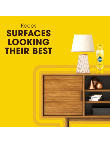 Pledge Pulidor de Madera Limón 275g Spray para Muebles