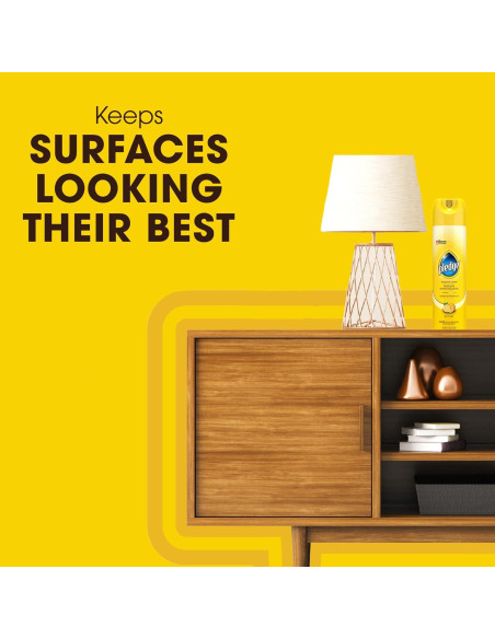 Pledge Pulidor de Madera Limón 275g Spray para Muebles