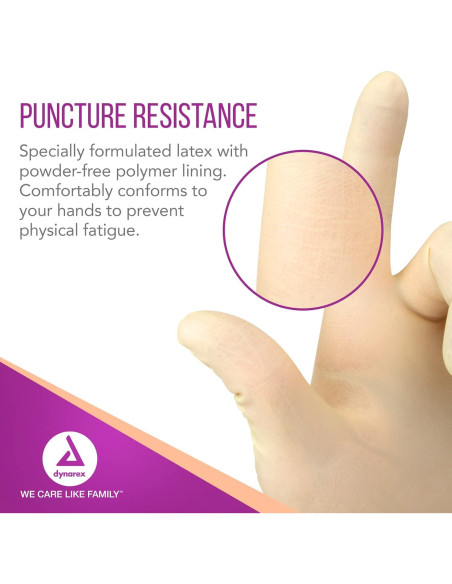 Guantes Quirúrgicos Estériles Dynarex Láttex 50 Pares T6