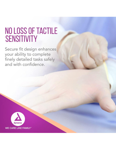 Guantes Quirúrgicos Estériles Dynarex Láttex 50 Pares T6