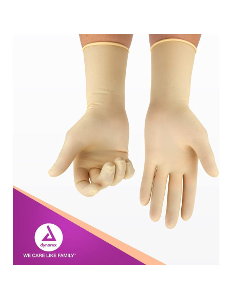 Guantes Quirúrgicos Estériles Dynarex Láttex 50 Pares T6