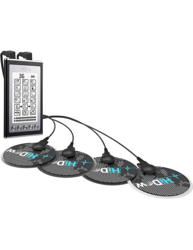 Unidad TENS HiDow AcuXPD-S 18 Modos | EMS | Doble Canal