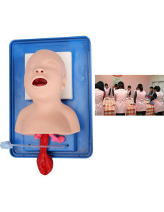 Maniquí de Intubación Neonatal NICE CHOOSE con Tubo 27x20x12cm 2
