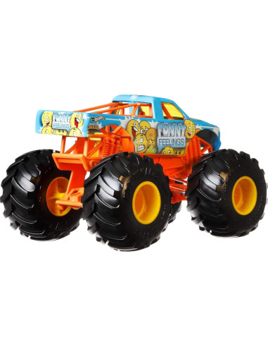Camión Monster Truck Hot Wheels 1:24 Metal Fundido