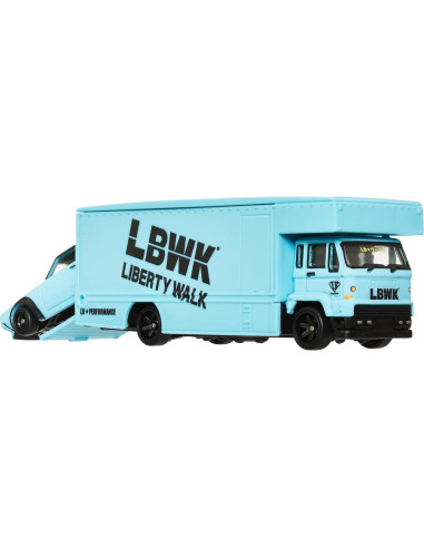 Conjunto de Transporte Hot Wheels Nissan Skyline 2000GT-R 1:64