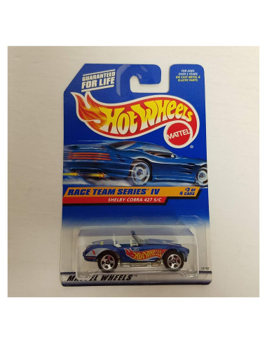 Coche de fundición Shelby Cobra 427 S/C Hot Wheels 1:64