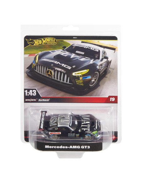 Vehículo a Escala 1:43 Hot Wheels Premium Metal con Real Riders