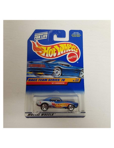 Coche de metal fundido Hot Wheels Camaro '67 1:64