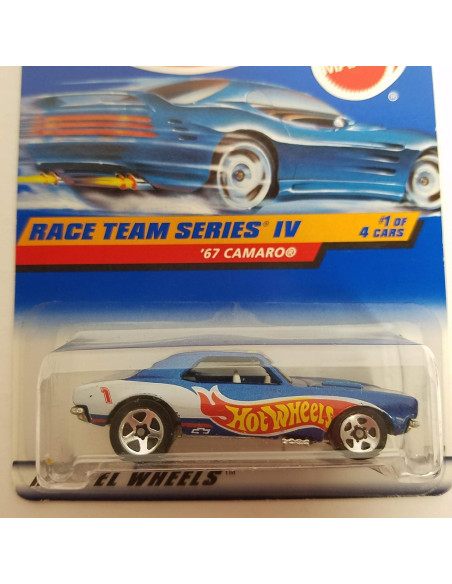 Coche de metal fundido Hot Wheels Camaro '67 1:64