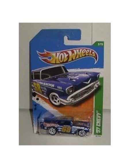 Hot Wheels 2011 57 Chevy Treasure Hunt Coleccionable 1:64