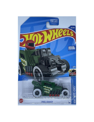 Hot Wheels 2022 Pixel Shaker Caza del Tesoro Verde 1:64