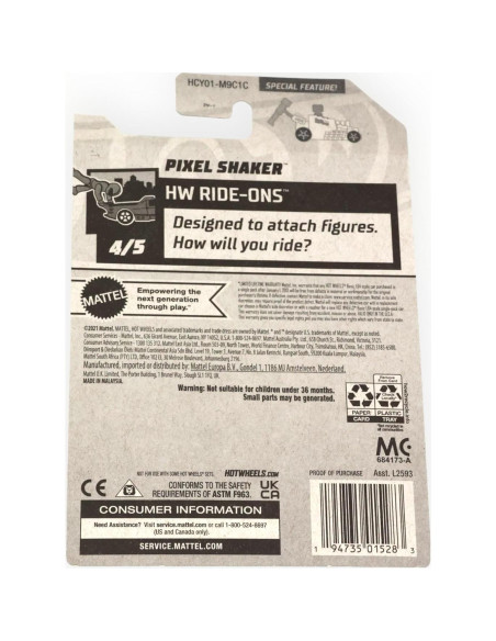 Hot Wheels 2022 Pixel Shaker Caza del Tesoro Verde 1:64