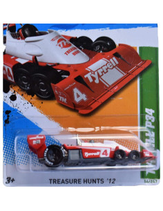 Auto de Colección Hot Wheels Tyrrell P34 2012 Escala 1:64 2