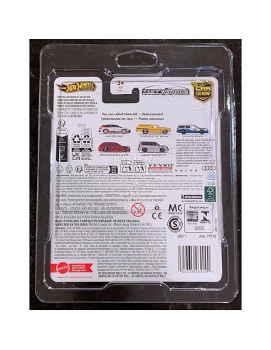 Hot Wheels Premium Audi RS 6 Avant 1:64 Chase Negro 0/5