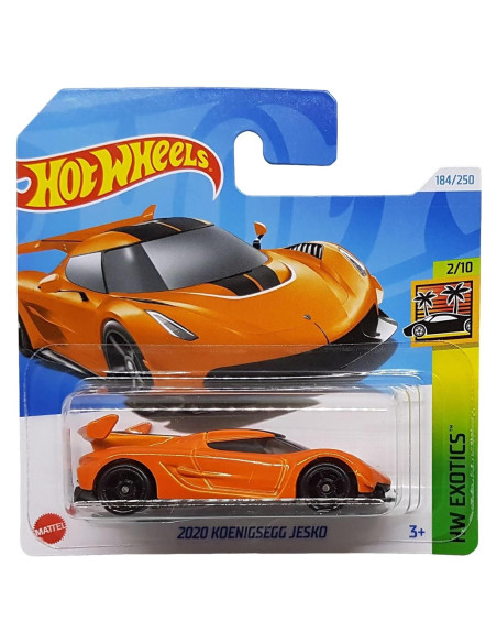 Hot Wheels Koenigsegg Jesko 2024 Naranja + Protector Frikimonkey