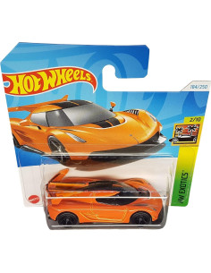 Hot Wheels Koenigsegg Jesko 2024 Naranja + Protector Frikimonkey 2