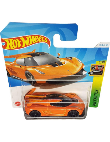 Hot Wheels Koenigsegg Jesko 2024 Naranja + Protector Frikimonkey