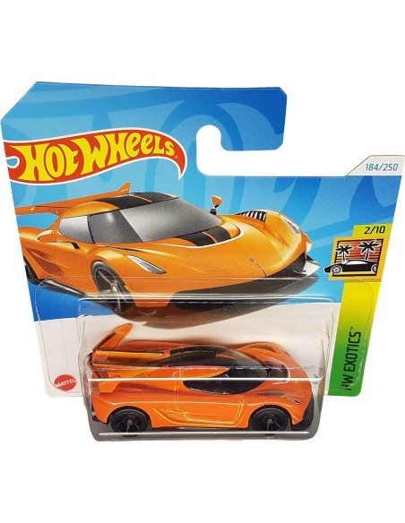 Hot Wheels Koenigsegg Jesko 2024 Naranja + Protector Frikimonkey