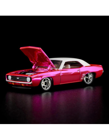 Hot Wheels 1969 Chevy Camaro SS Rosa RLC 2024 Edición Limitada