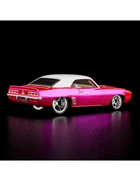 Hot Wheels 1969 Chevy Camaro SS Rosa RLC 2024 Edición Limitada
