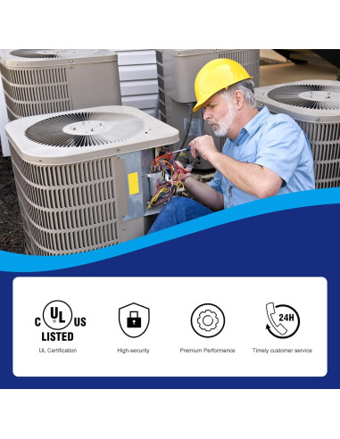 Capacitor SUREPHON 35uF 370V/440V CBB65B para Aire Acondicionado