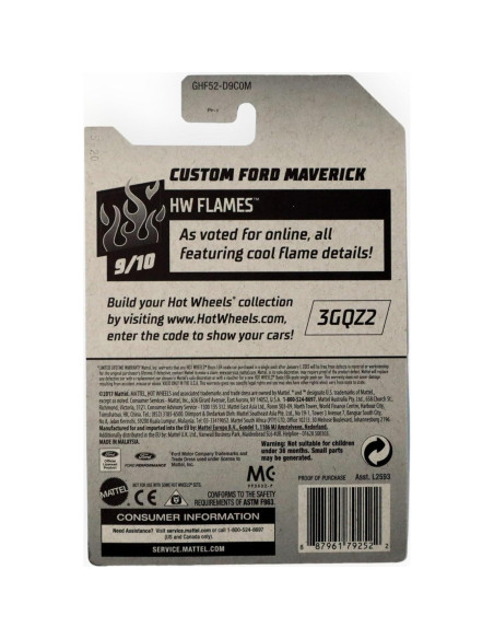 Hot Wheels Ford Maverick Personalizado Escala 1:64