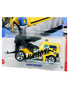 Hot Wheels Heavy Hitcher Amarillo 9/10 Vehículo Juguete Metal