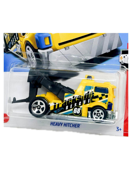 Hot Wheels Heavy Hitcher Amarillo 9/10 Vehículo Juguete Metal