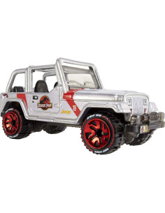 Hot Wheels id Jeep Jurassic Park Mattel 5x13.5x7.5cm 2