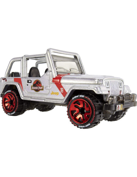 Hot Wheels id Jeep Jurassic Park Mattel 5x13.5x7.5cm