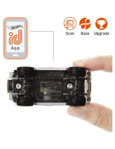 Hot Wheels id Jeep Jurassic Park Mattel 5x13.5x7.5cm