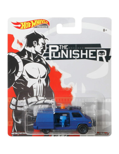Furgoneta Punisher Hot Wheels 1:64 Coleccionista Adulto