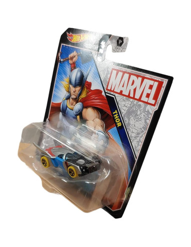 Hot Wheels Coche Marvel Thor 1:64 Metal Fundido 7.62 cm