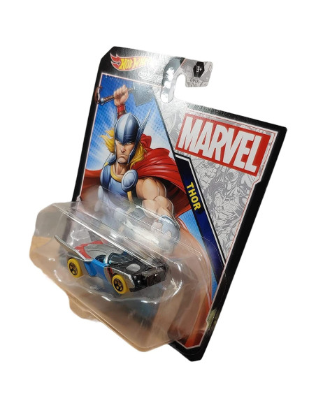 Hot Wheels Coche Marvel Thor 1:64 Metal Fundido 7.62 cm