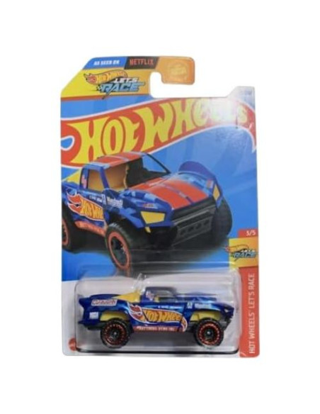 Camión Baja Hot Wheels Azul 115/250 - Aventura Todoterreno