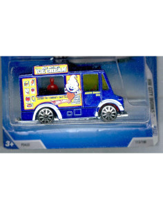 Camión de Helados Hot Wheels 2009 HW City 1:64 Azul 2