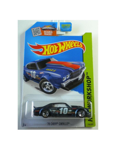 Hot Wheels 2015 Chevy Chevelle Modificado Azul 1:64