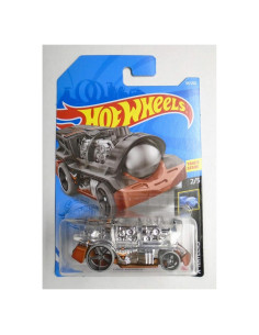 DieCast Hot Wheels Loco Motorin Transparente/Cromo 1:64