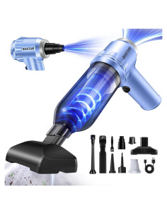 Aspiradora Portátil Inalámbrica AUXTUR 120W HEPA 200ml