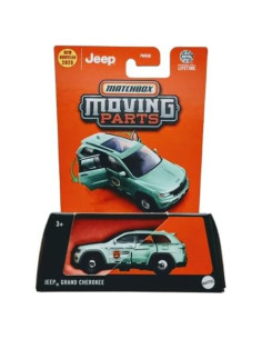 Matchbox Jeep Grand Cherokee 2008 Verde 1:64 Diecast con Partes Móviles