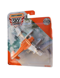 Avión de Juguete Matchbox Sky Busters Sea Soarer Naranja