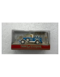 Modelo Diecast Matchbox Y-35B Ford 1930 Ambrosía Azul 1:40