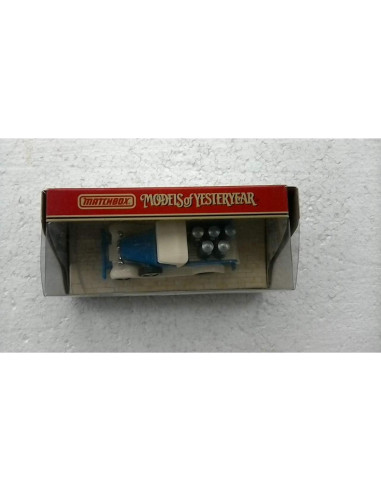 Modelo Diecast Matchbox Y-35B Ford 1930 Ambrosía Azul 1:40