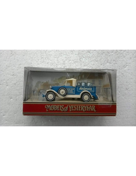 Modelo Diecast Matchbox Y-35B Ford 1930 Ambrosía Azul 1:40