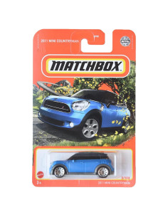 Auto a Escala Matchbox Mini Countryman Azul 2011 - 20.32 cm